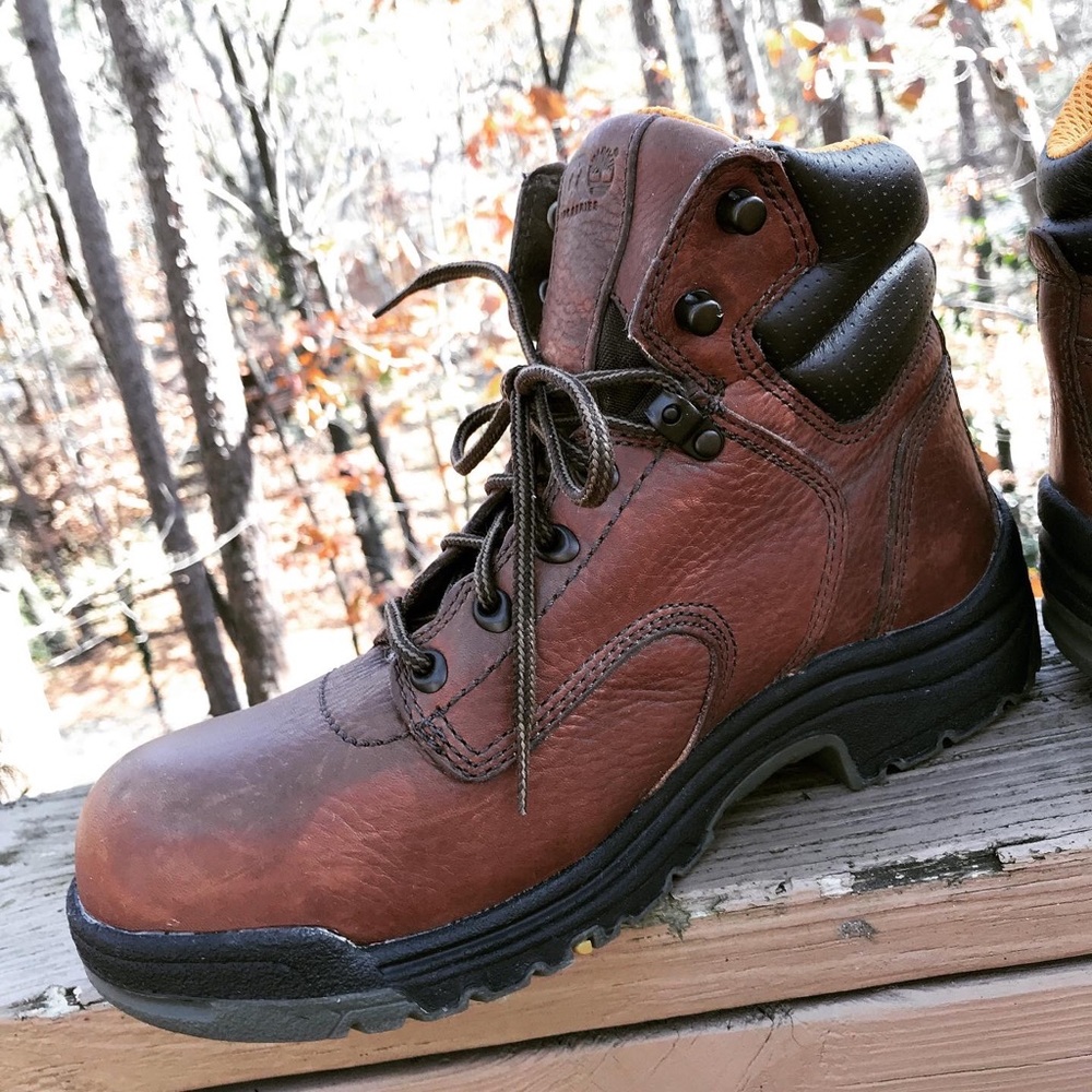 Timberland Pro Titan Safety Toe Boots Vintage View 6